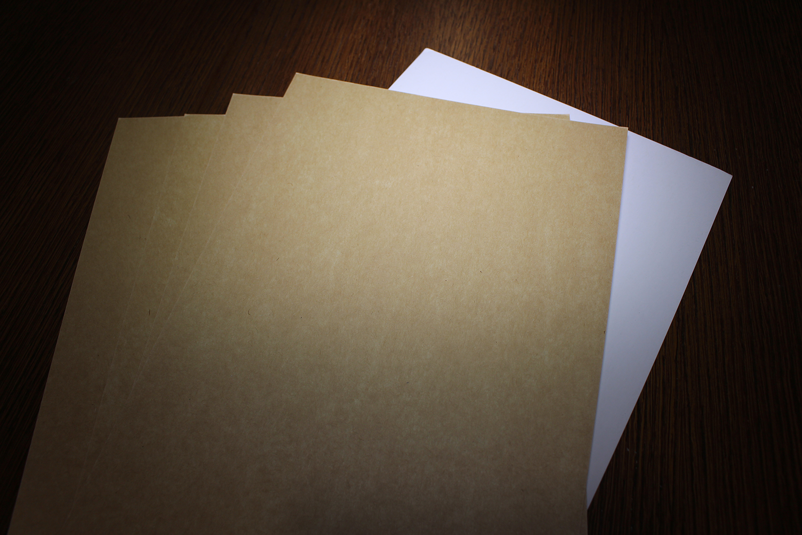 Cartolina Kraft Estucado